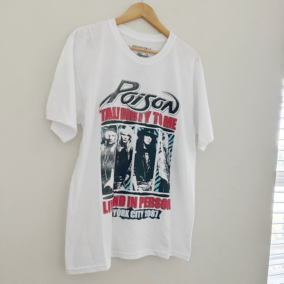 NEW Poison Talk Dirty To Me Graphic Tee - Picture 2 of 7